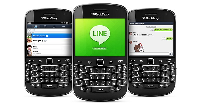 LINE for Blackberry